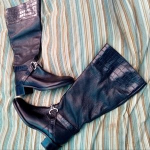 BRAZILIAN DESIGNER LEATHER BRIGHTON STYLISH BOOTS SZ.61/2